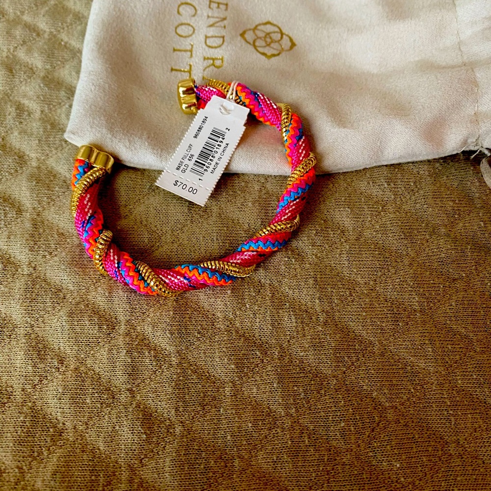 Brand new Kendra Scott matching bracelet and earring set